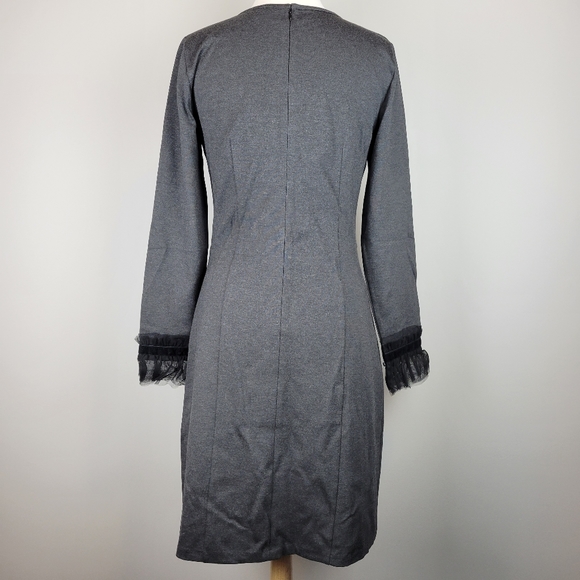 J Crew Grey Ponte Knit Dress - Picture 3 of 7